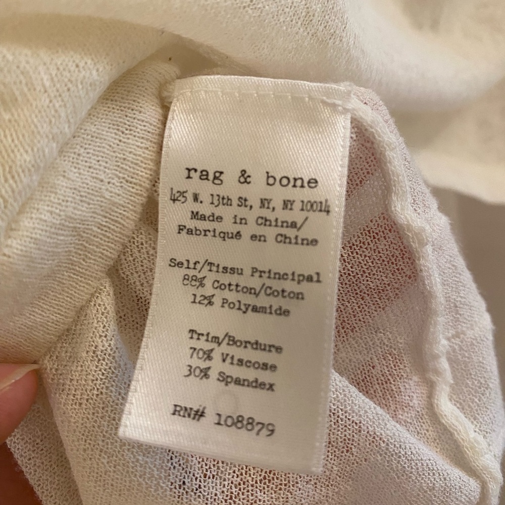 Rag And Bone Sheer Top Small - image 6
